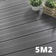 Kit Terrasse composite ATLANTA 5m2 - Platinium