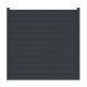 Echantillon 15cm aluminium - OLINDA 100mm