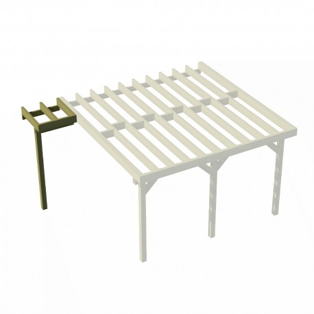 Plateforme terrasse pilotis 1,20x1,20m