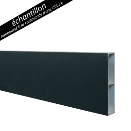 Echantillon 15cm aluminium - OLINDA 100mm