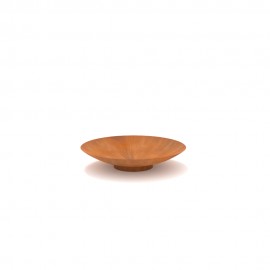 Brasero en acier corten tendance et design
