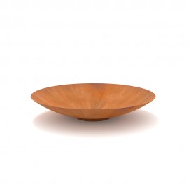Brasero en acier corten tendance et design
