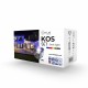 10 spots KOS RGB, télécommande et transfo - OWLIA