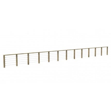 Kit garde-corps - JERSEY L-13,8m