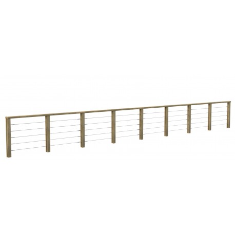 Kit garde-corps - JERSEY L-9,2m