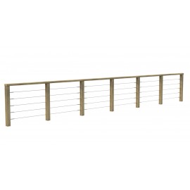 Kit garde-corps - JERSEY L-6,9m