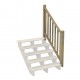 Kit garde-corps escalier 5 marches - LOUISIANE
