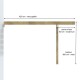 Structure pilotis adossée - 700x420cm