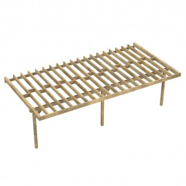 Structure pilotis adossée - 800x420cm