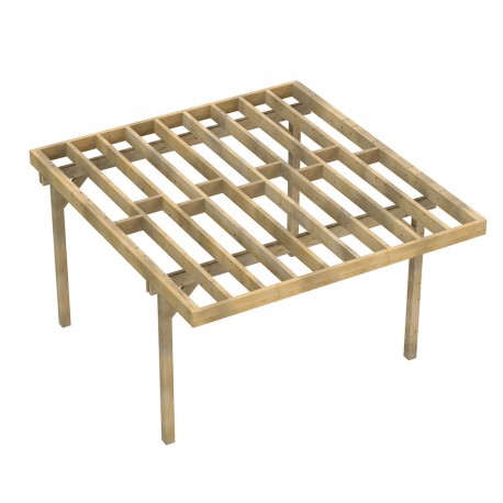 Structure pilotis autoportée - 400x420cm