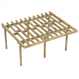Structure pilotis autoportée - 500x420cm