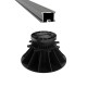 Lambourde aluminium - STRUCTURAL 40x60mm L-2m